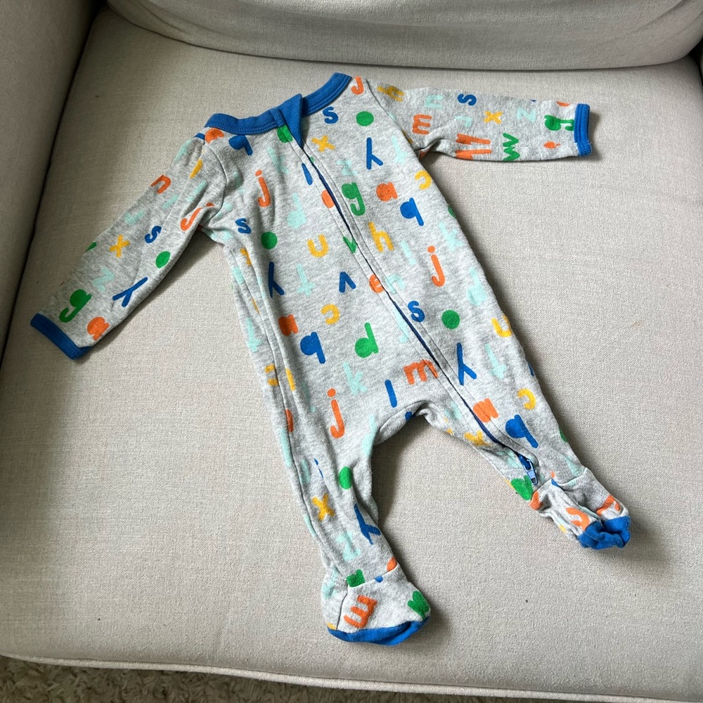 Cat & Jack Newborn Alphabet Sleeper